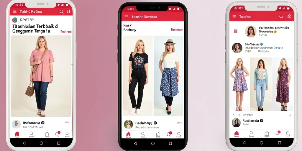 Tampilan antarmuka aplikasi RP6789 yang modern dan stylish.