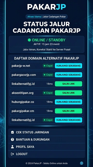 Halaman Link Alternatif pakarjp untuk Pengguna Android